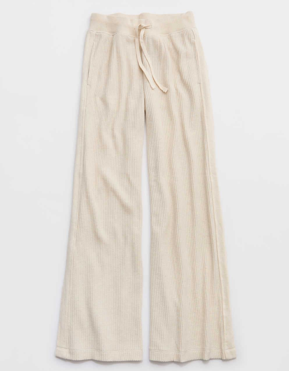Aerie Essential Waffle Trouser