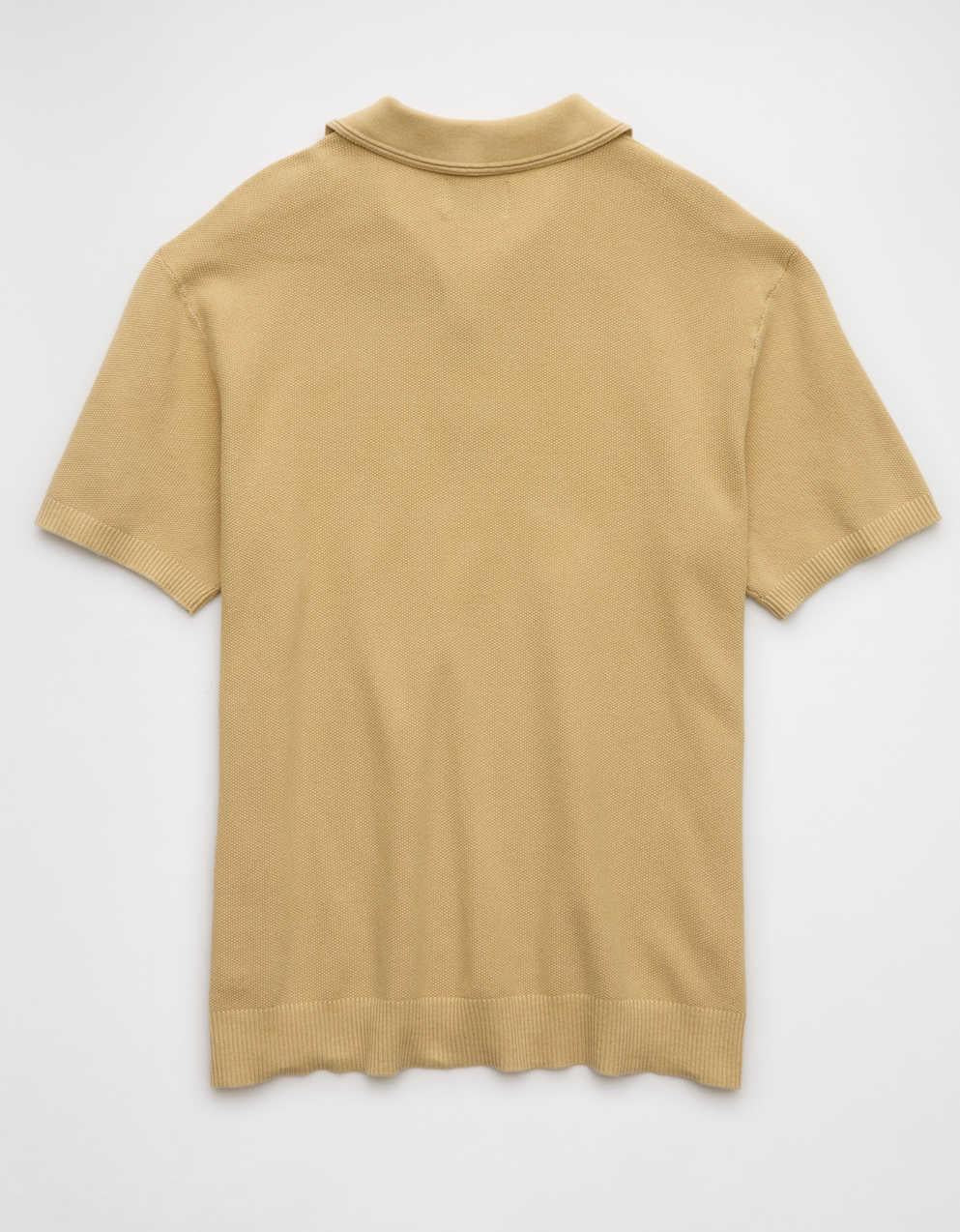 AE Weekend Washed Sweater Polo Shirt