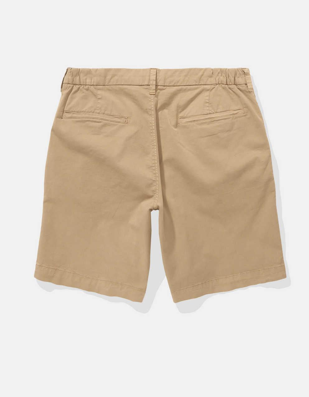 AE 9" Flex Khaki Short