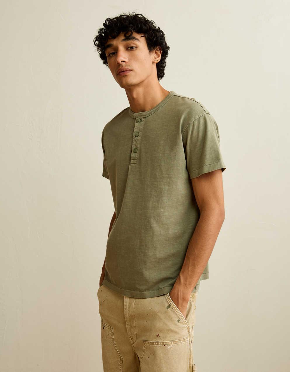 AE Vintage Relaxed Fit Henley T-Shirt