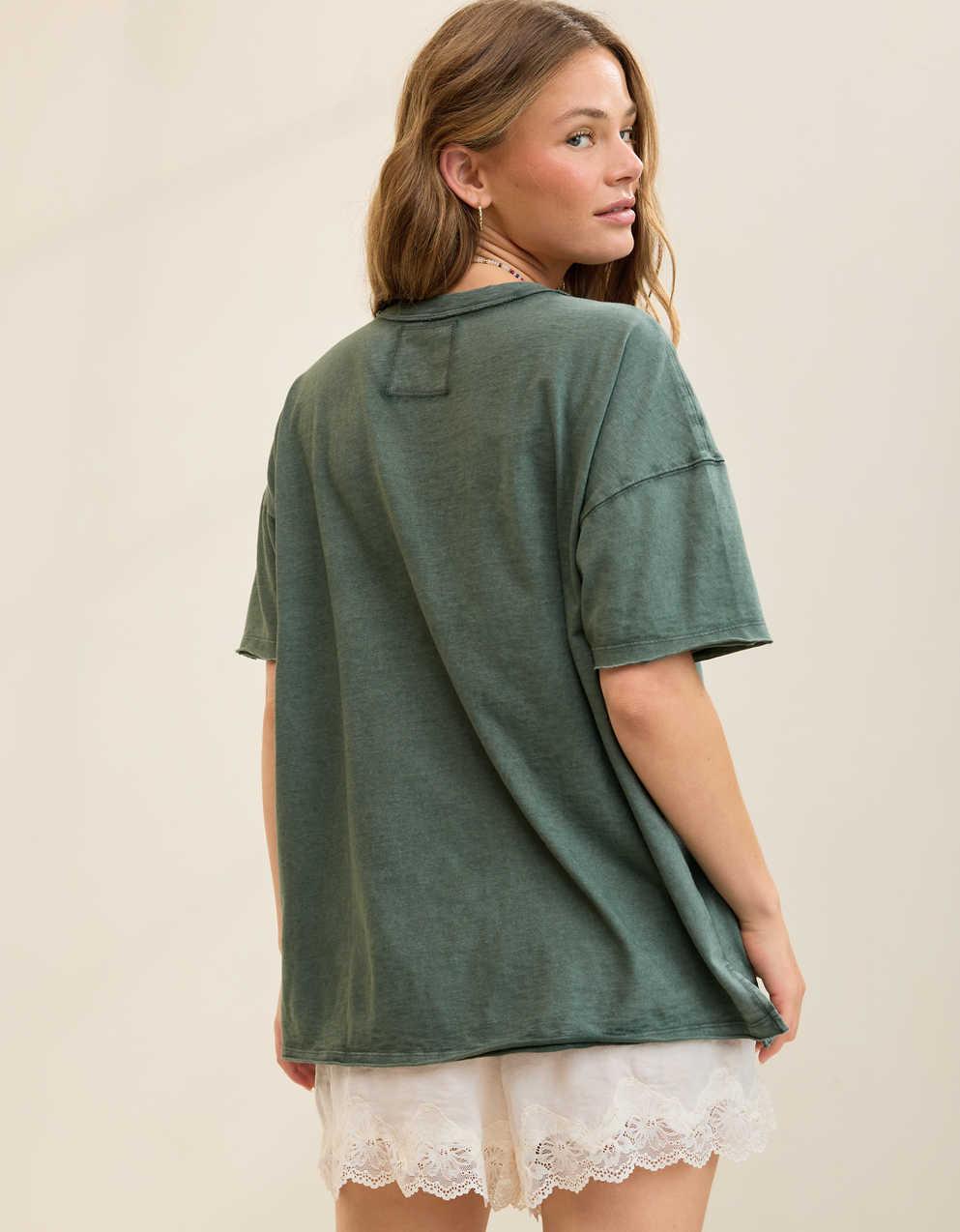 Aerie Oversized Crew Boyfriend T-Shirt