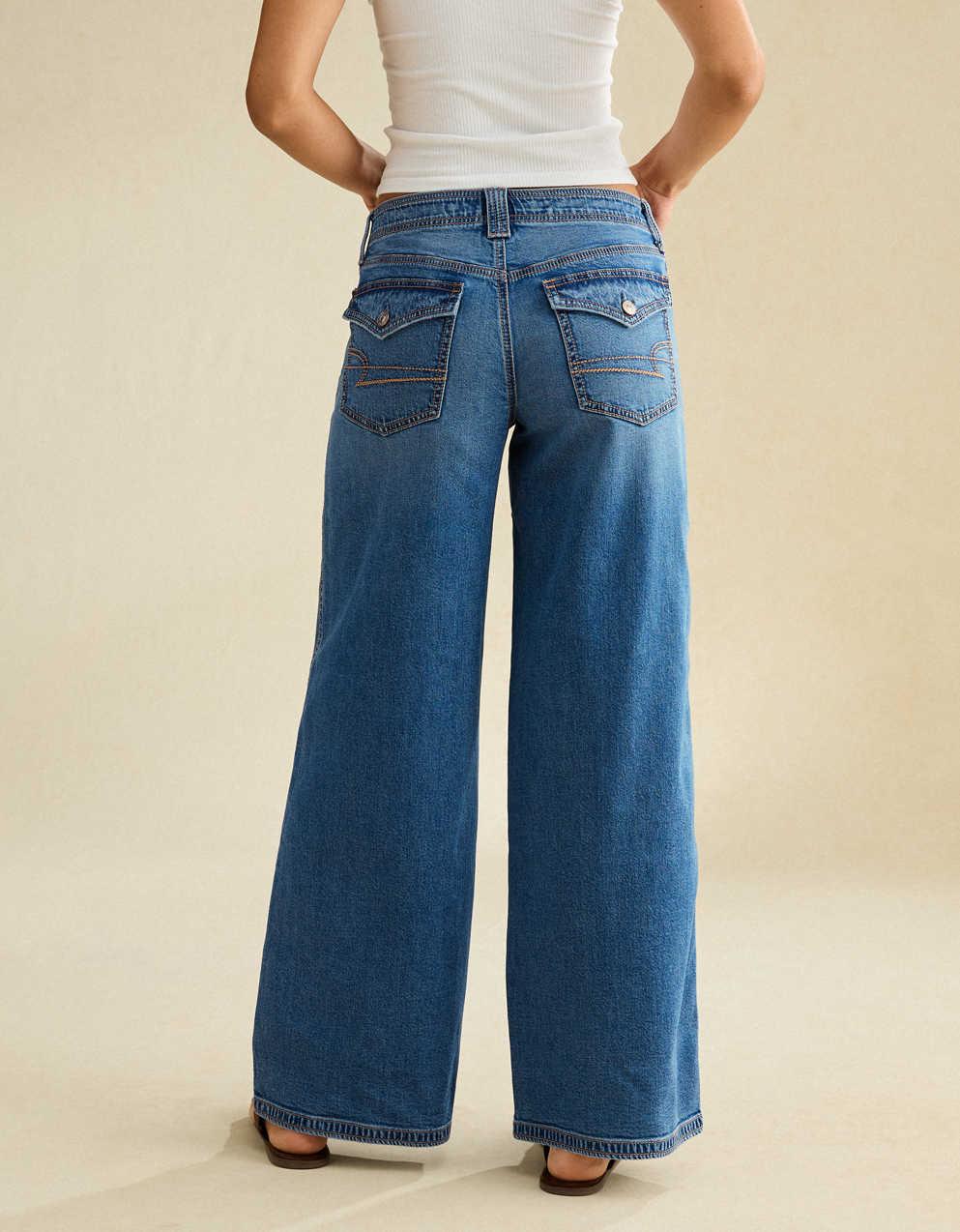 AE Low-Rise Baggy Ultra-Wide Leg Jean
