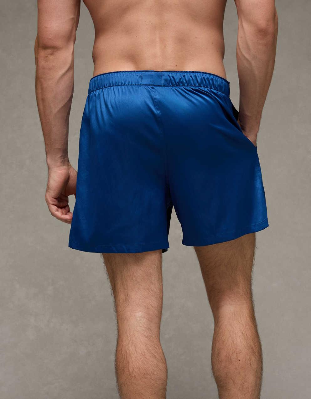 AEO Men's Satin Pocket Boxer Short