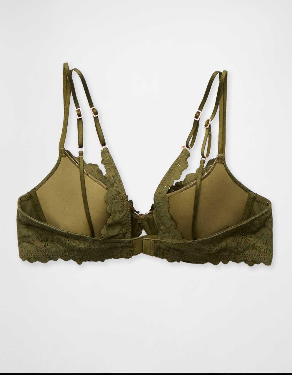 Show Off Rosey Lace Demi Push Up Bra