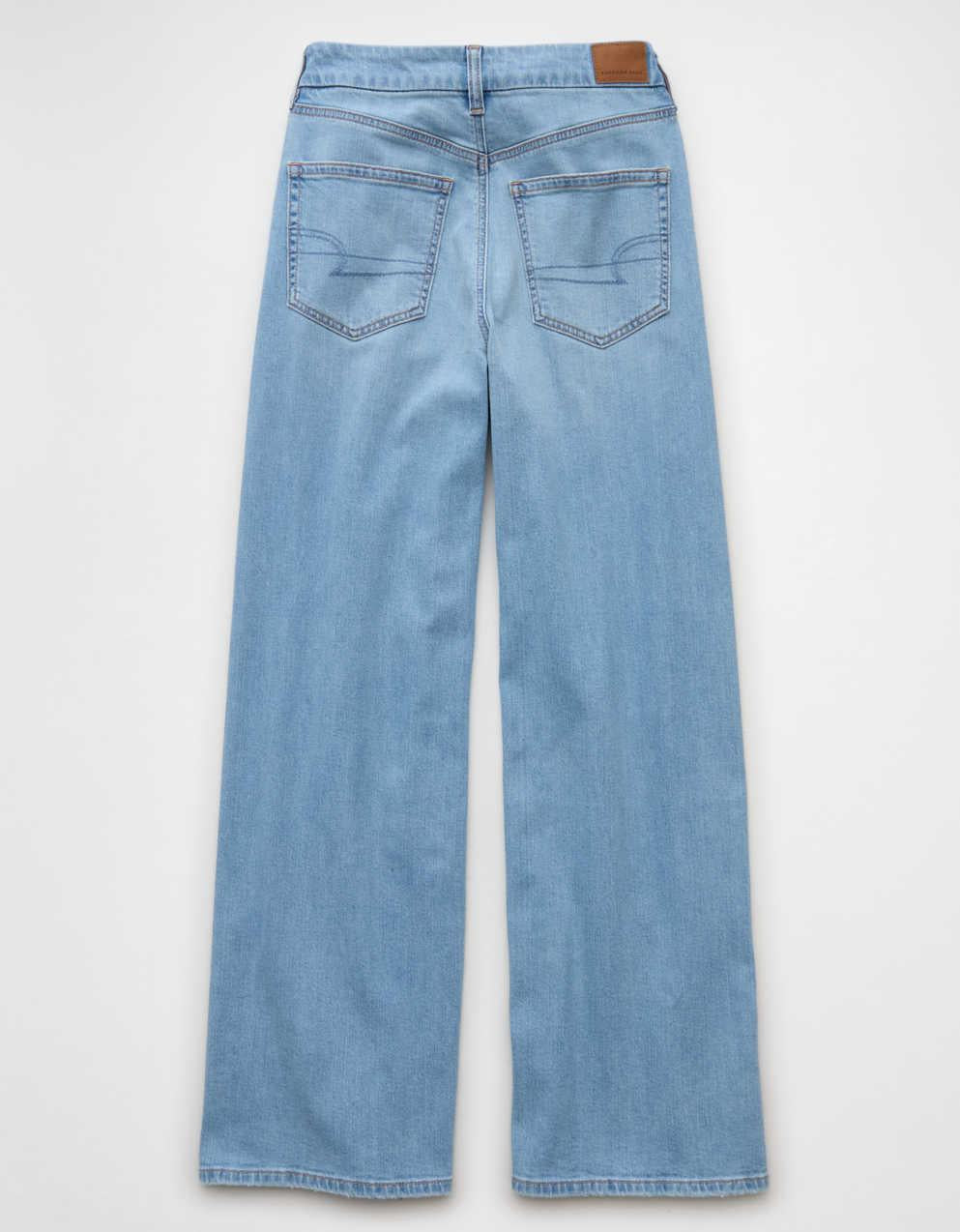 AE Curvy Super High-Waisted Baggy Wide-Leg Jean