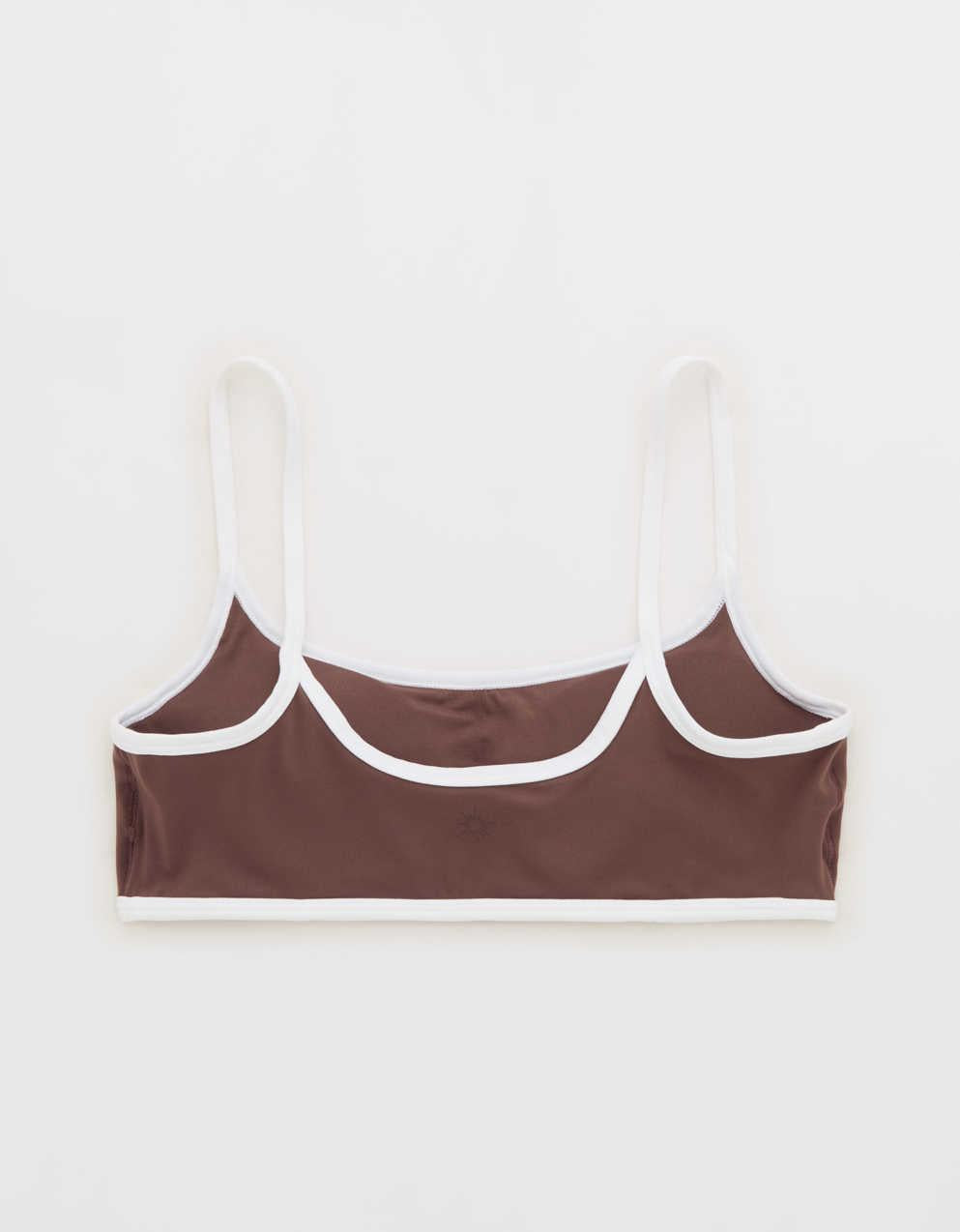 OFFLINE By Aerie Real Me Tipped Scoop Sports Bra