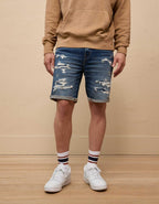 AE 9" AirFlex+ Patched Denim Short