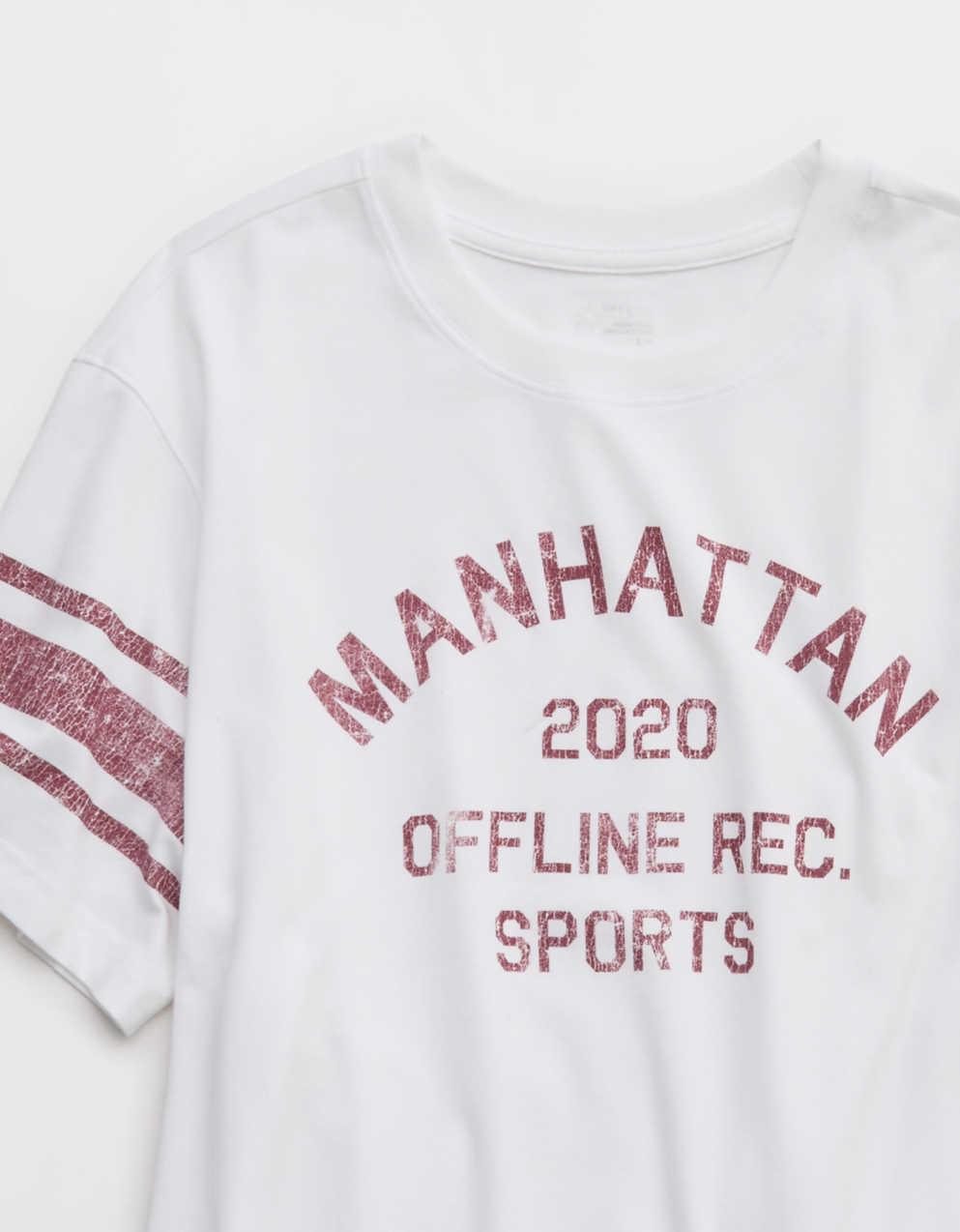OFFLINE By Aerie Let's Stretch Seamed Boyfriend T-Shirt
