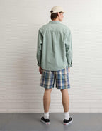 AE Relaxed Oxford Button-Up Shirt