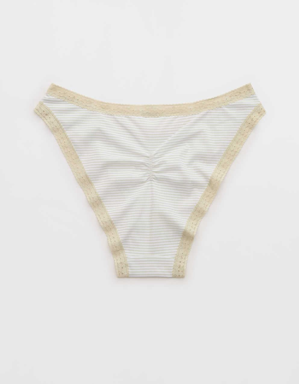 SMOOTHEZ Microfiber Lace Bikini Underwear