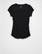 AE V-Neck Henley T-Shirt