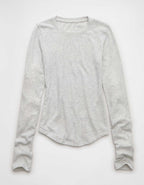 AE Long Sleeve Cozy Crew Neck T-Shirt
