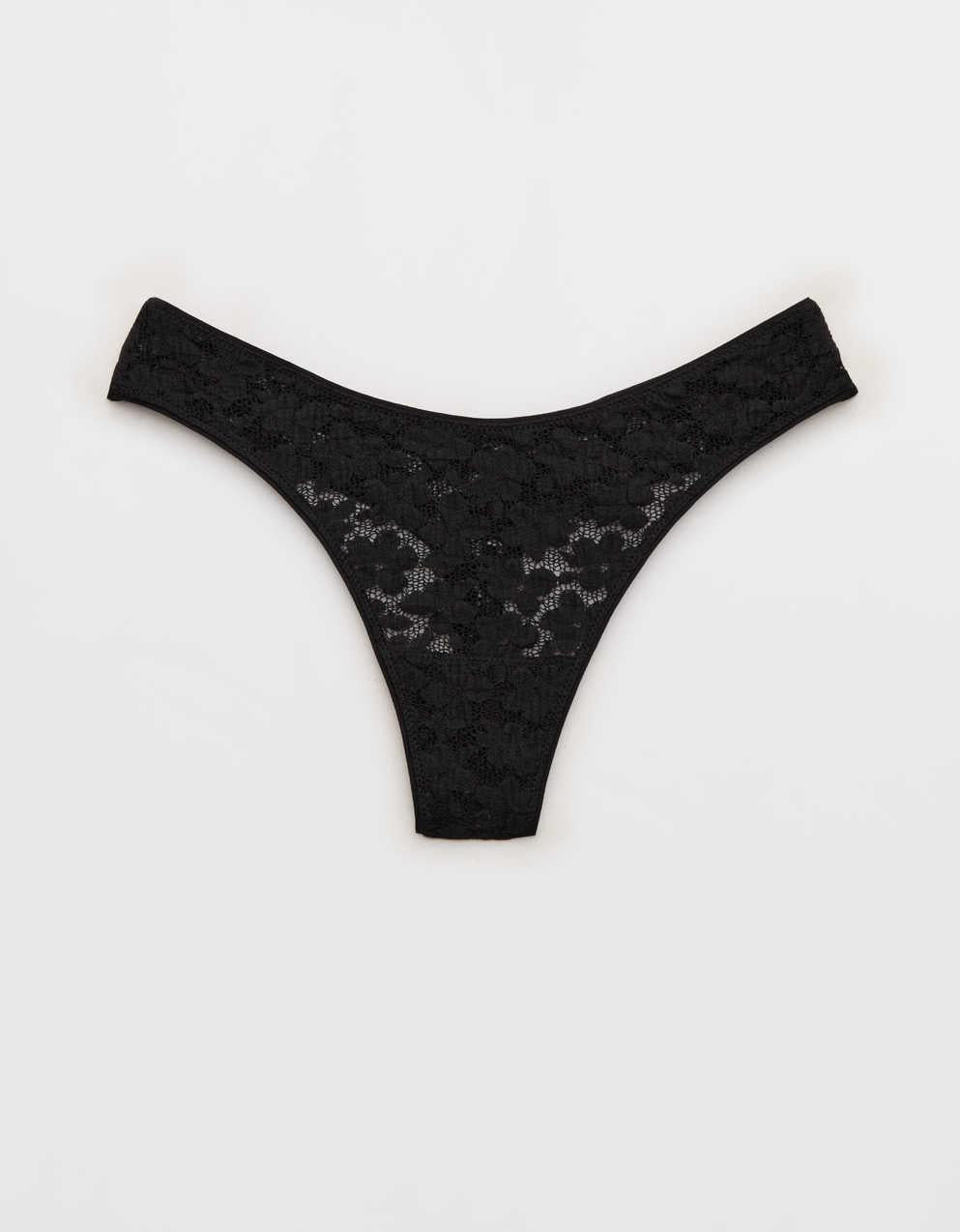 Show Off Festival Lace Thong Underwear