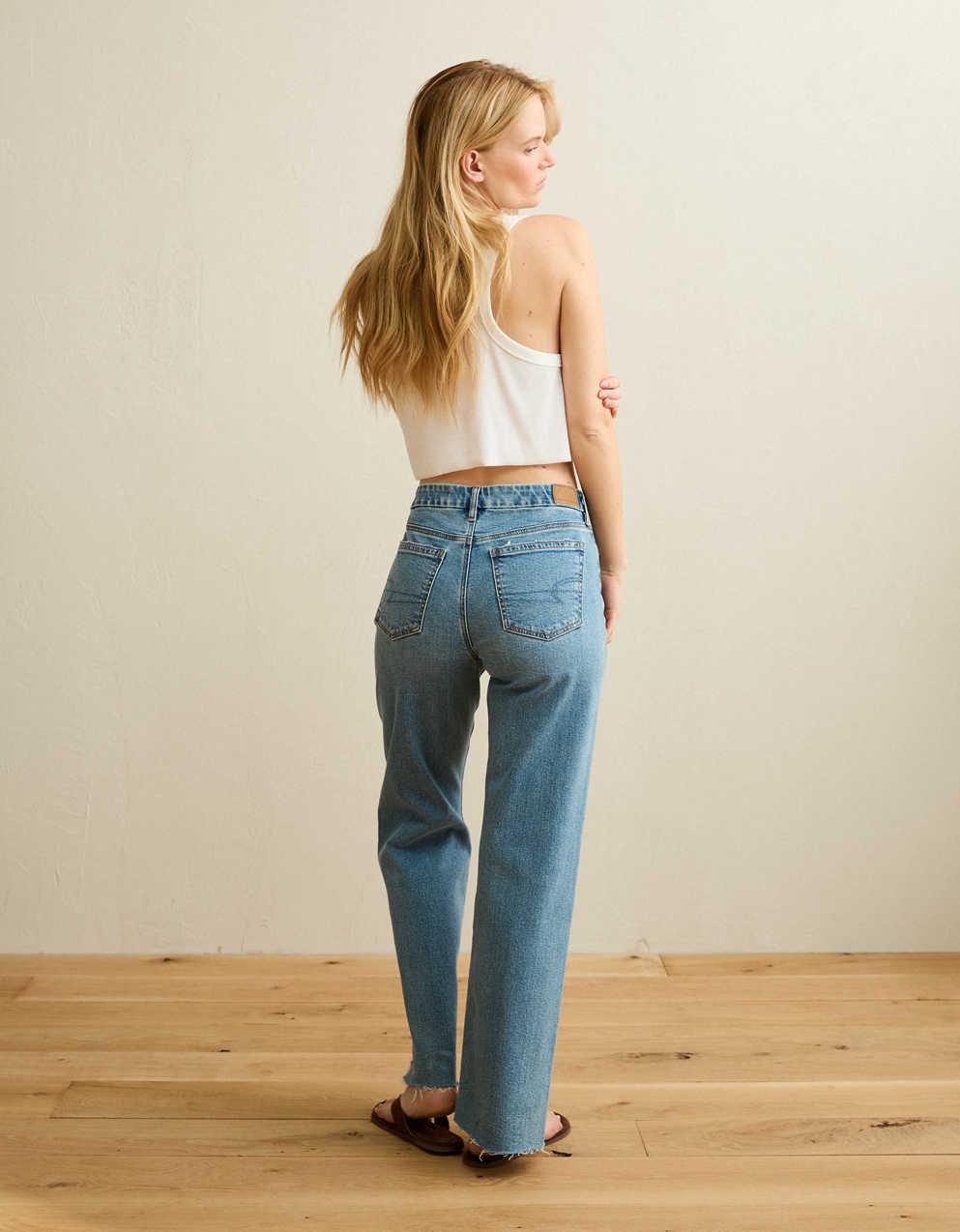AE Curvy High-Waisted Stovepipe Jean