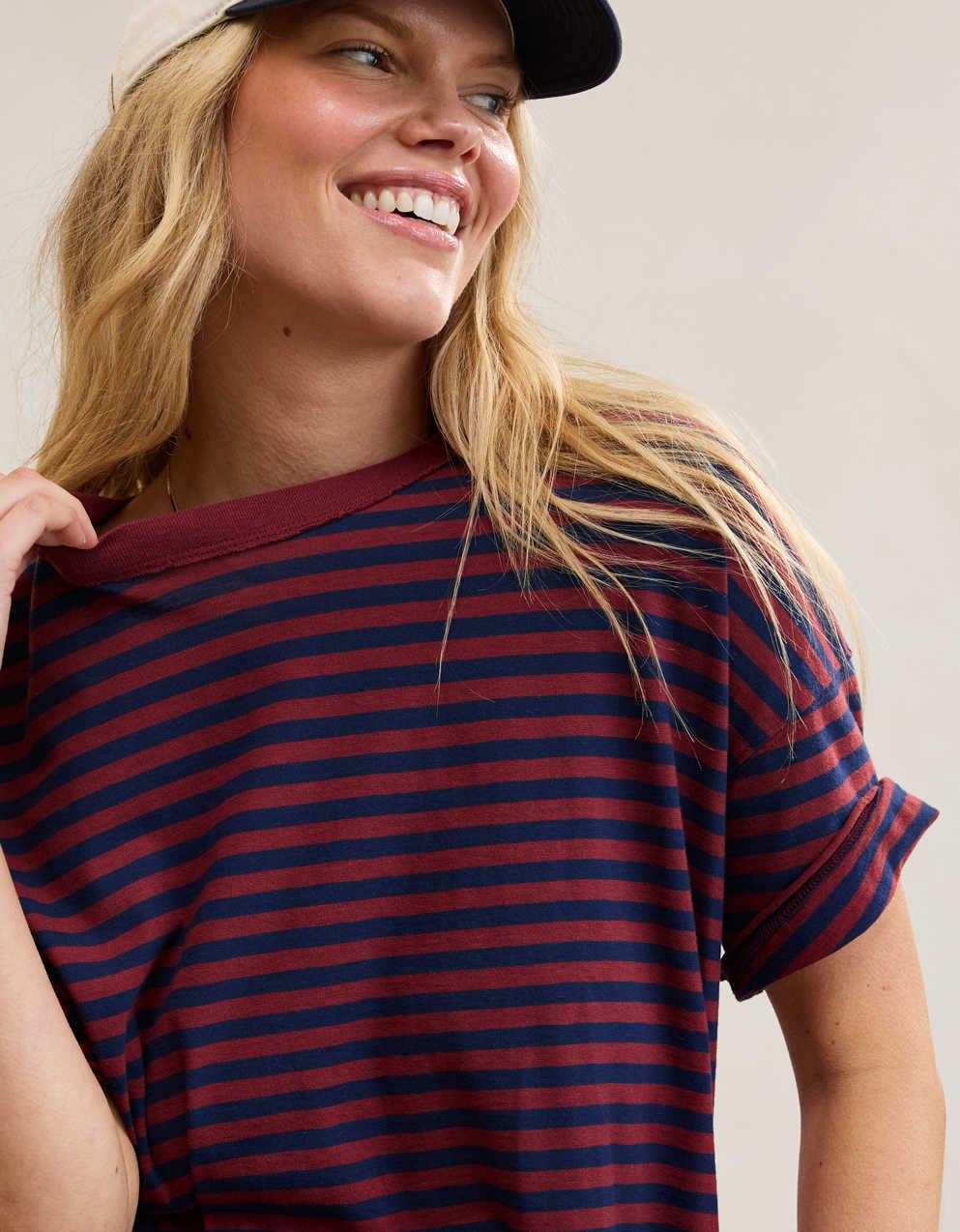 Aerie Oversized Crew Boyfriend T-Shirt