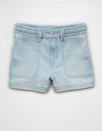 AE Stretch Denim Mom Short
