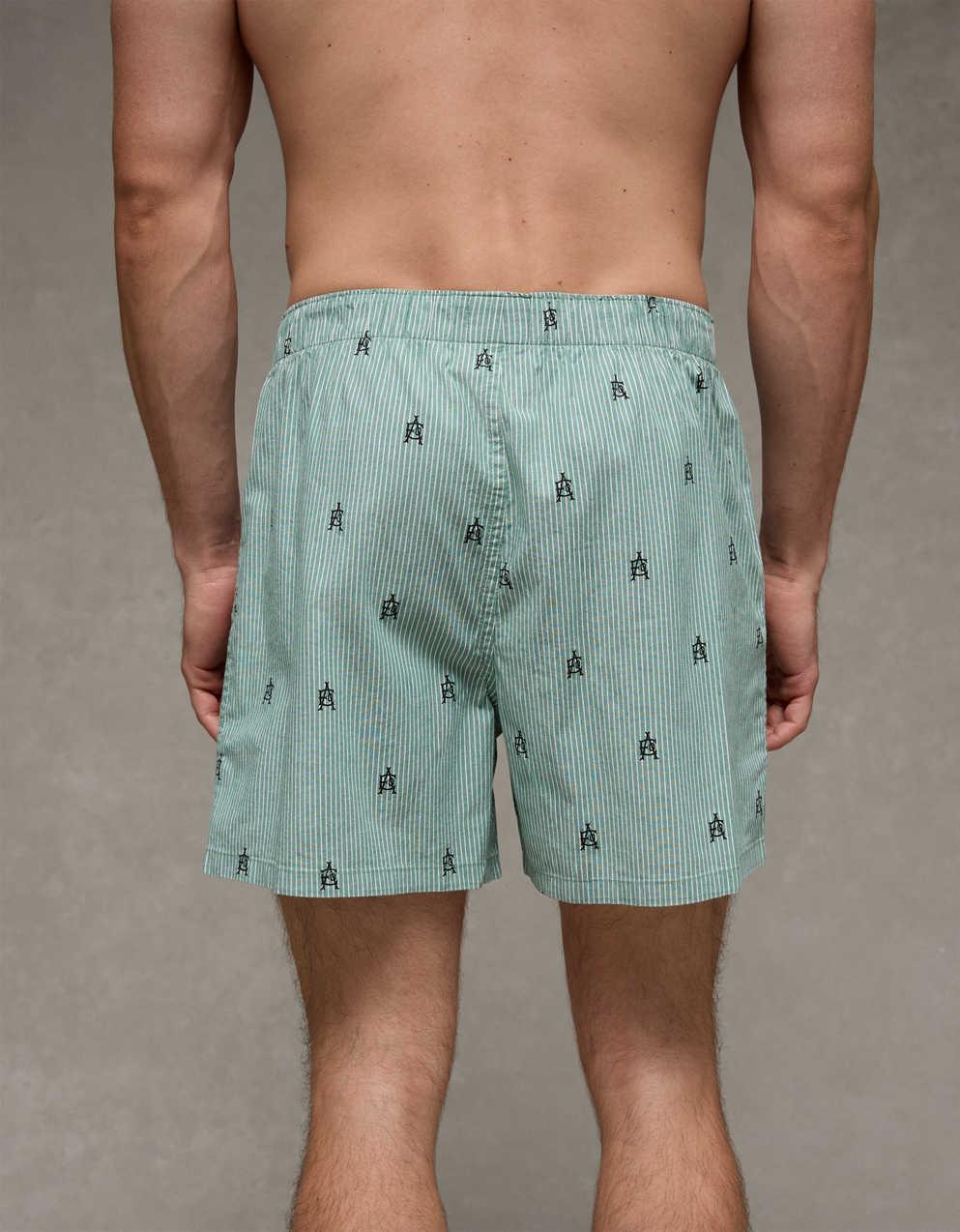 AEO Men's Stretch Cotton Boxer Short