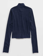 Aerie Long Sleeve Quarter Zip T-Shirt