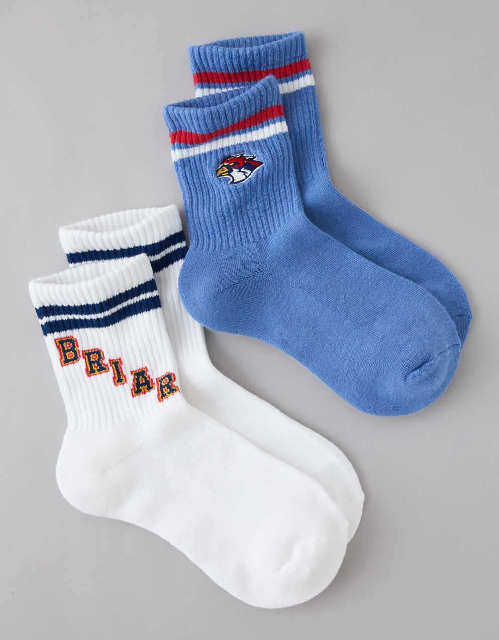 AE | Off Campus Cropped Crew Socks