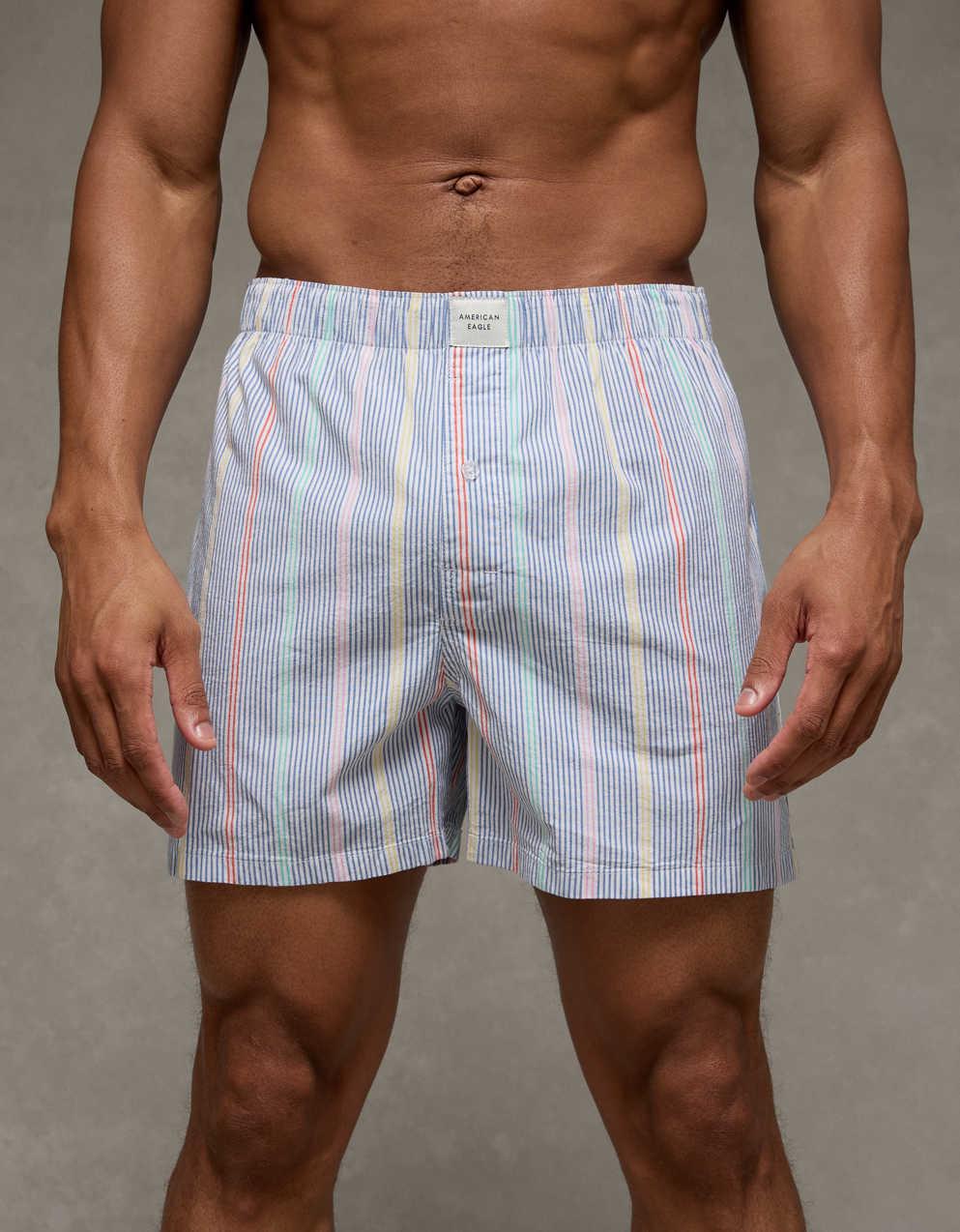 AEO Men's Stretch Cotton Boxer Short