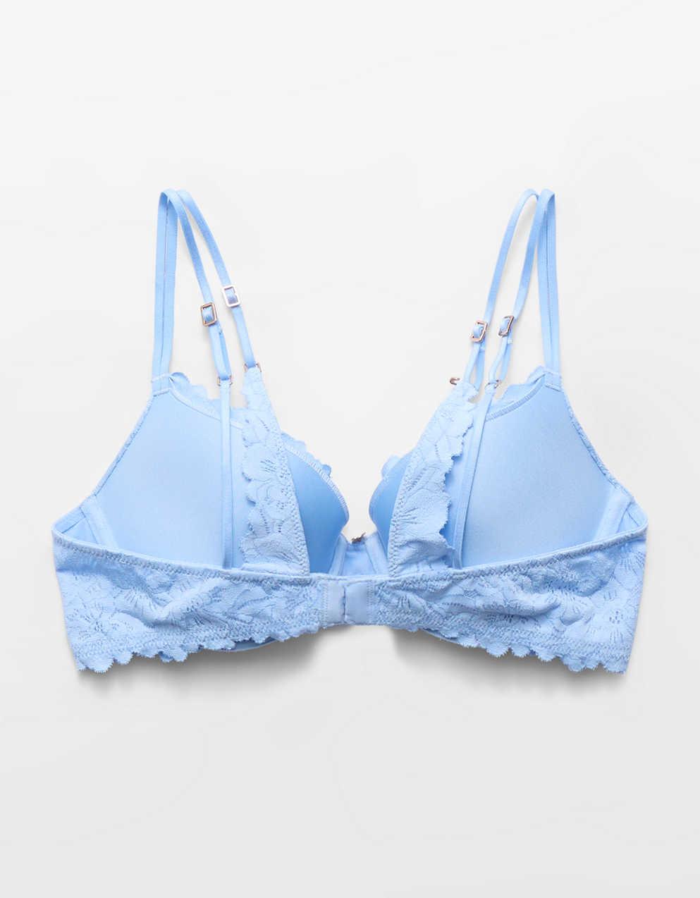 Show Off Rosey Lace Demi Push Up Bra