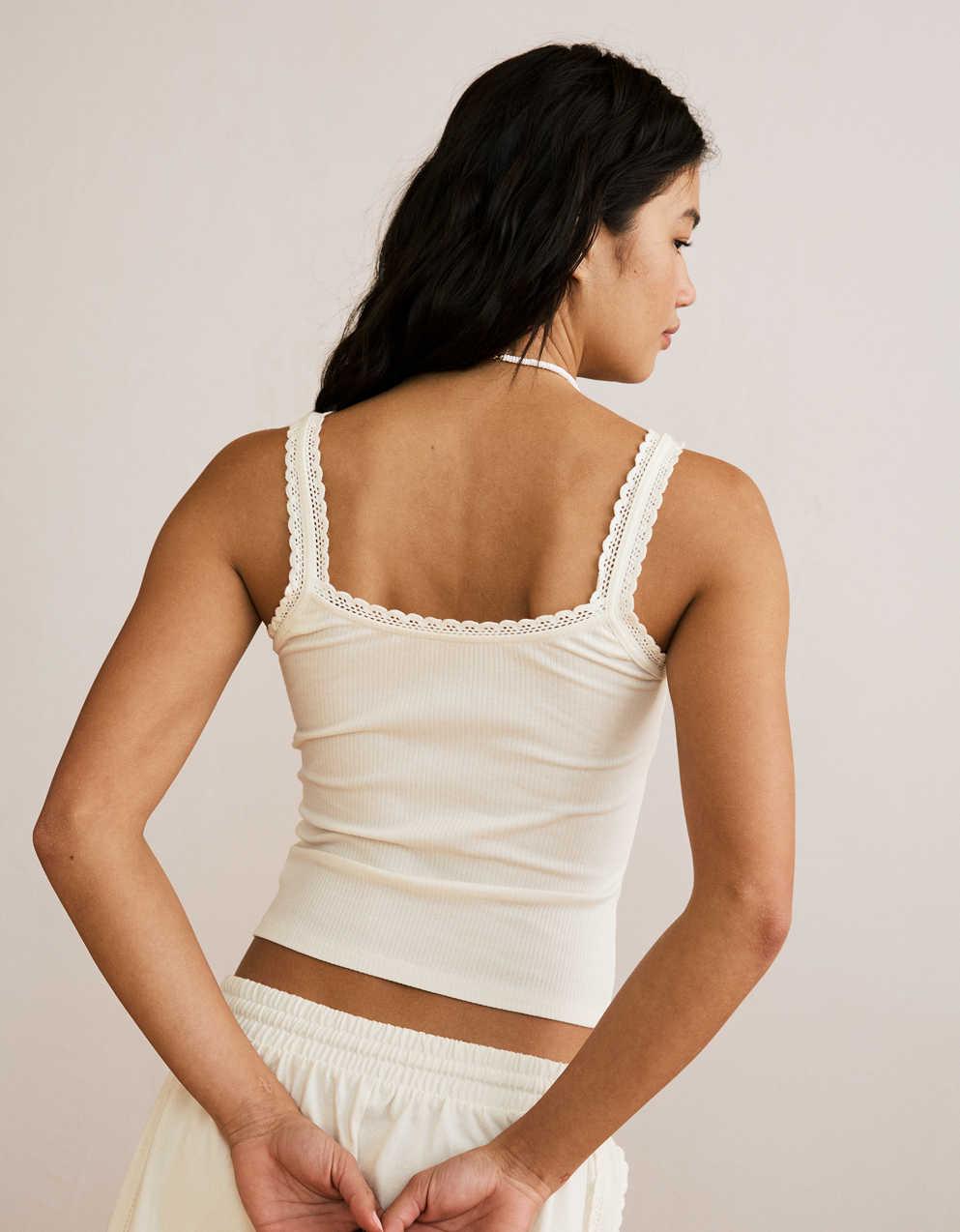 AE Lace Strap Tank Top