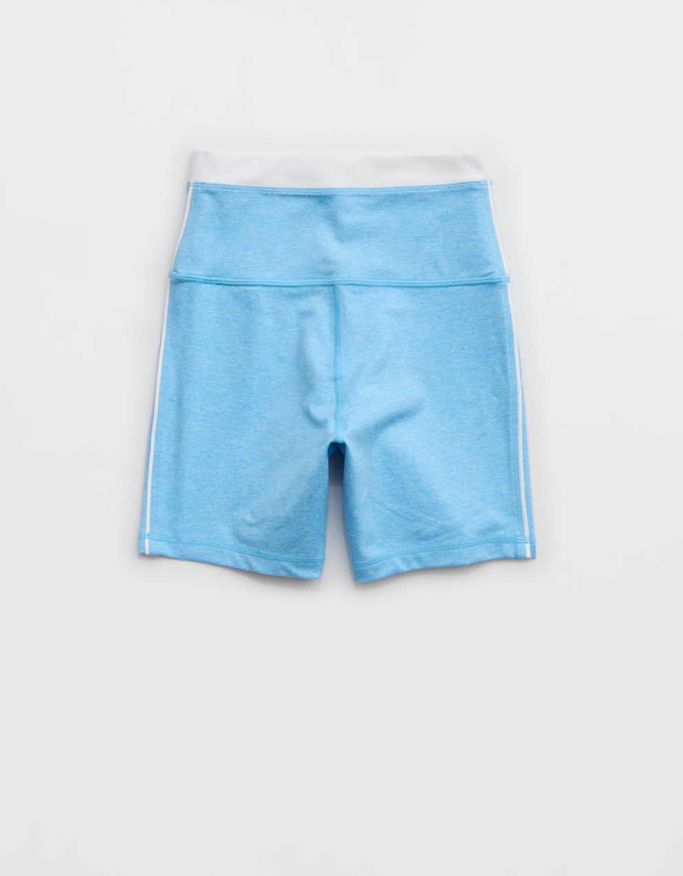OFFLINE By Aerie The Hugger High Waisted 5" Colorblock Bike Short