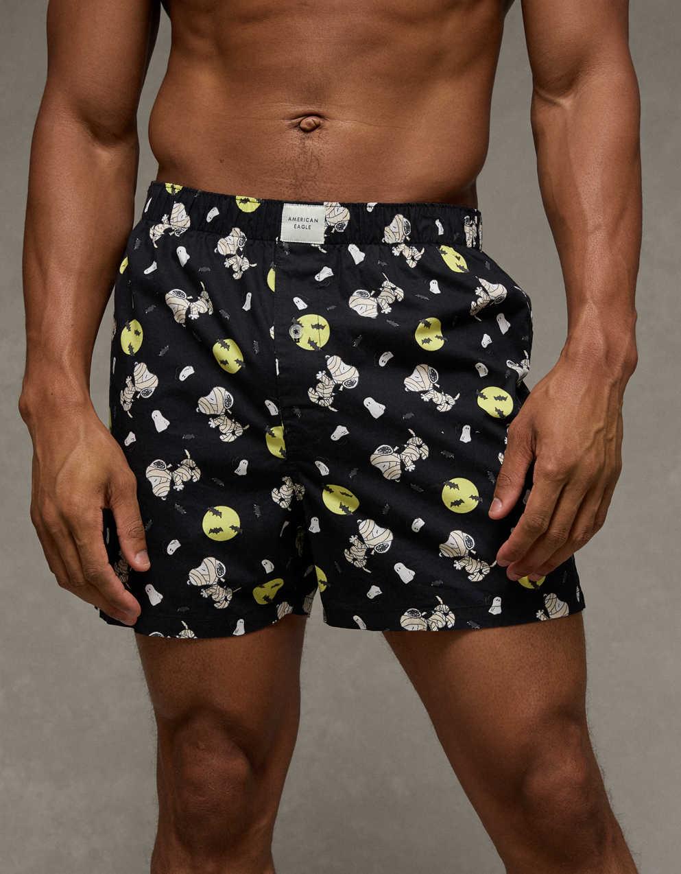 AEO Men's Halloween Snoopy Stretch Cotton Boxer Short