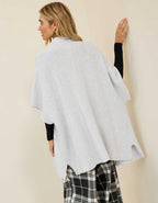 Aerie Waffle Shawl Cape