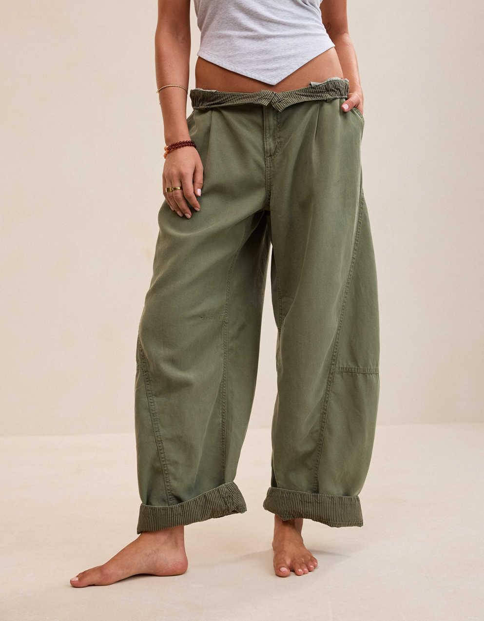 Aerie Utility Balloon Chino Pant