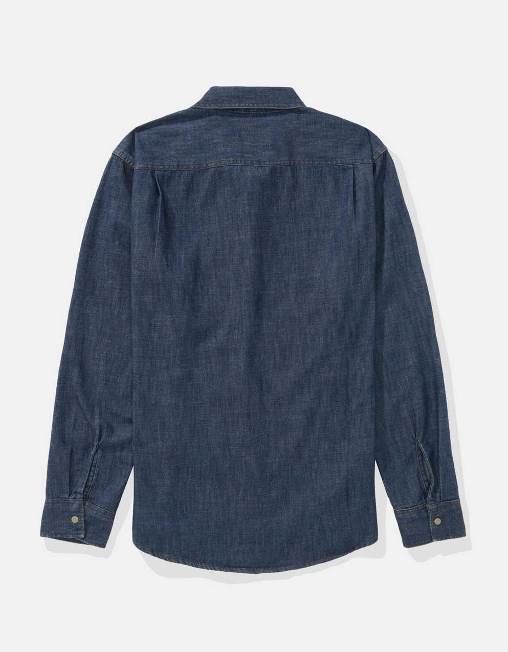 AE Long Sleeve Denim Shirt