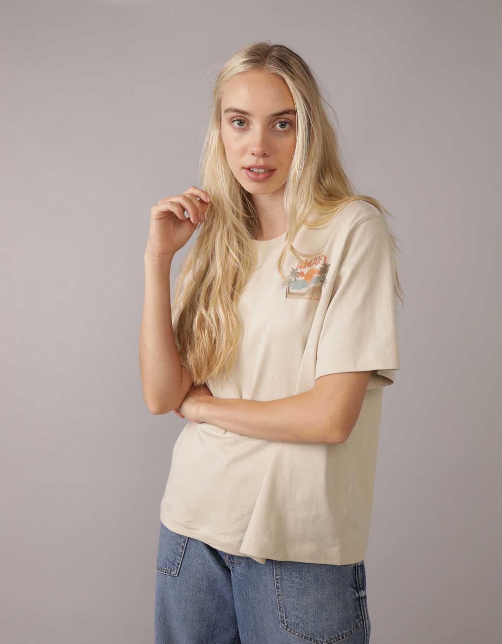 AE Oversized Food Graphic T-Shirt