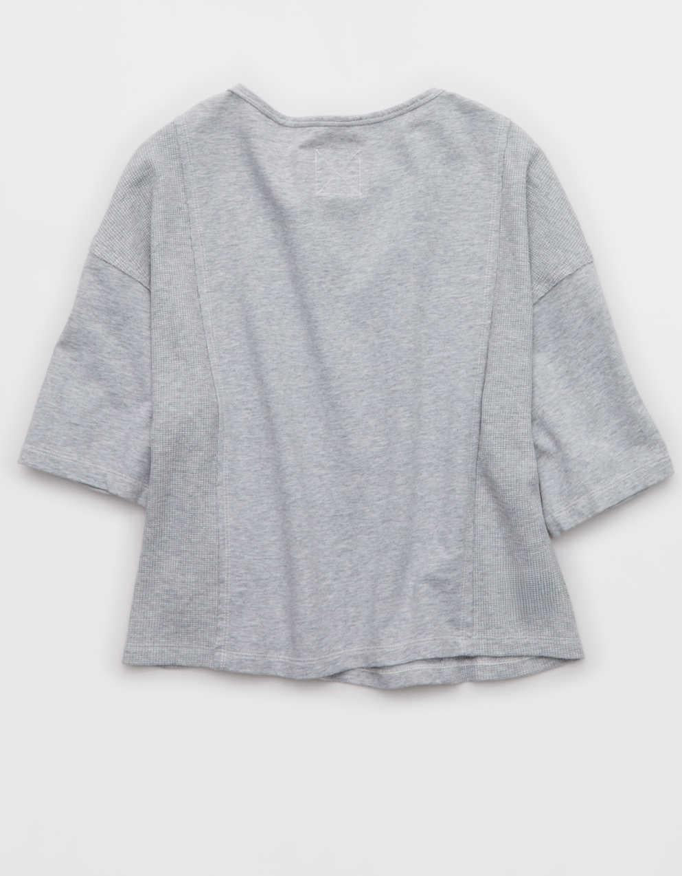 Aerie Unwind Waffle T-Shirt