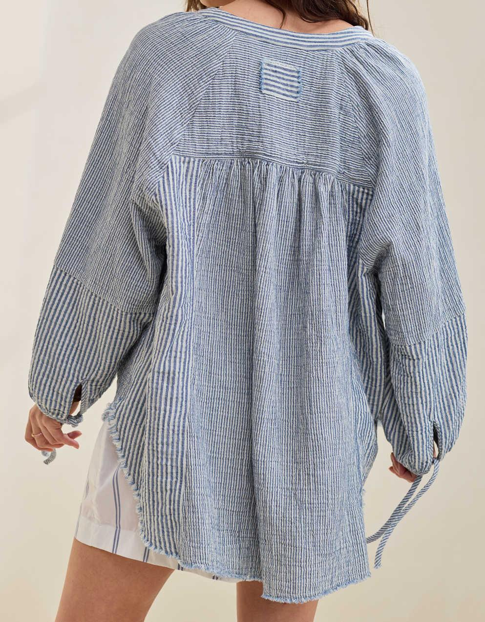 Aerie Daybreak Coverup Shirt