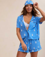 OVERSLEPT by Aerie Real Soft Short Sleeve Pajama Shirt