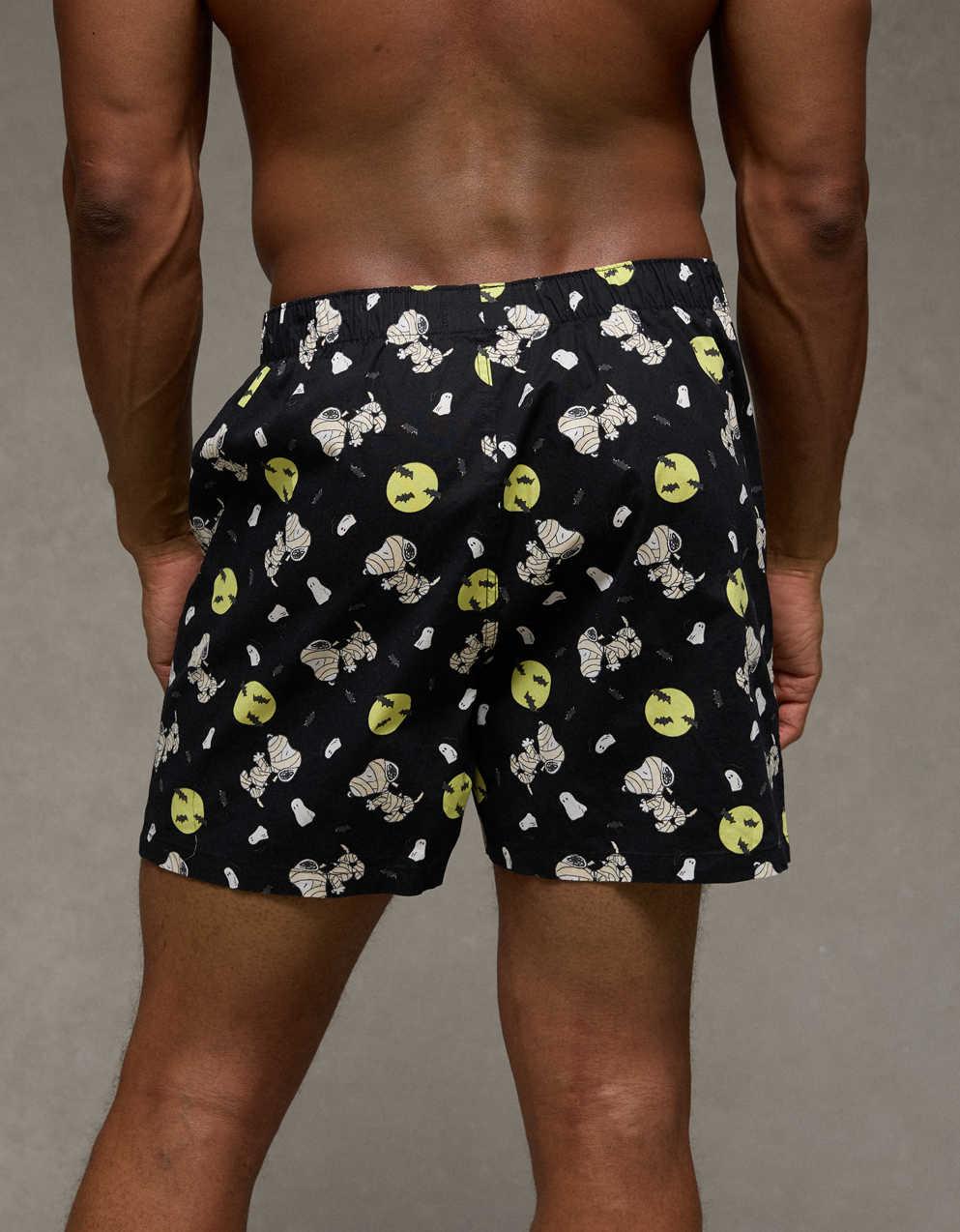 AEO Men's Halloween Snoopy Stretch Cotton Boxer Short