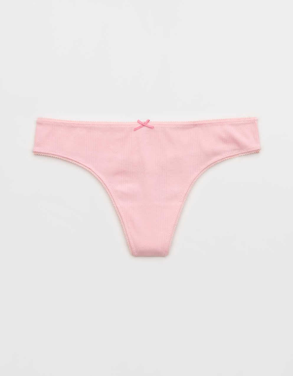 Superchill Pointelle Thong Underwear
