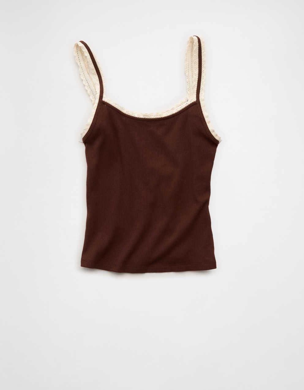 AE Lace Strap Tank Top