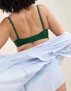 SMOOTHEZ Seamless Demi Lightly Lined Bra