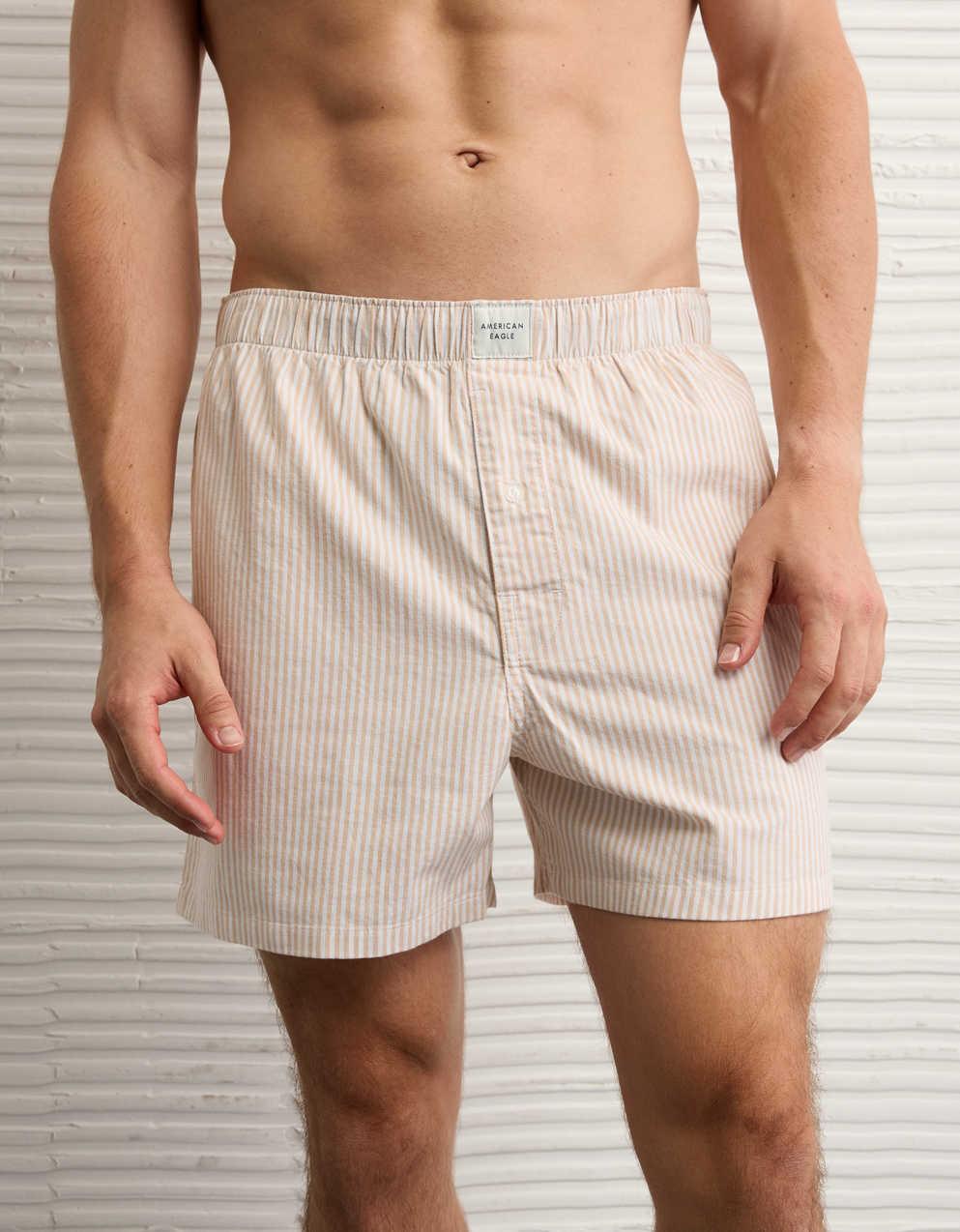 AEO Men's Stretch Cotton Boxer Short
