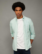 AE Everyday Slim Oxford Button-Up Shirt