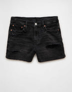 AE Strigid Super High-Waisted Relaxed Denim Short