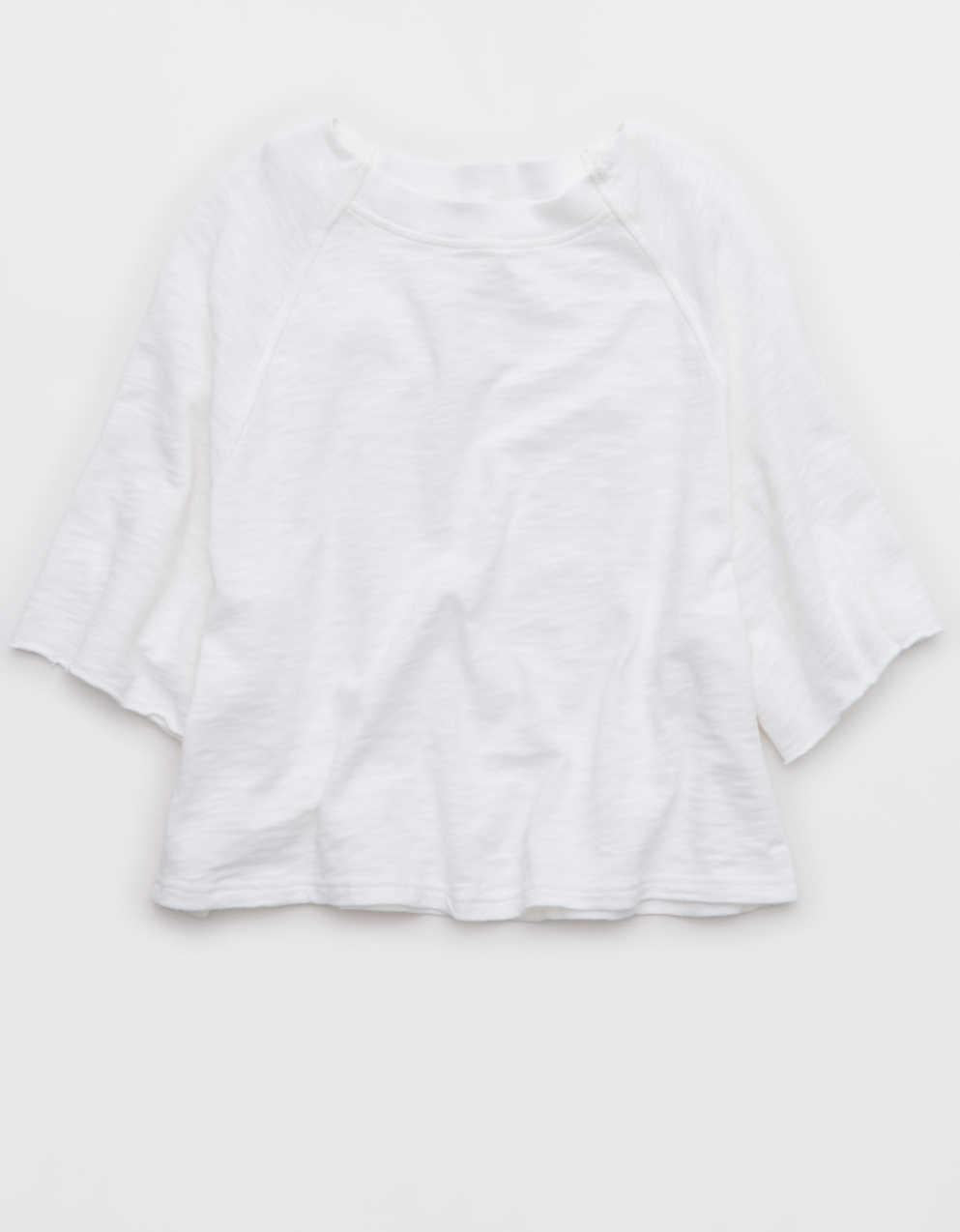 Aerie It's Casual Knit Slub T-Shirt