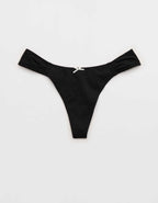 Superchill Cotton Ruched Thong Underwear