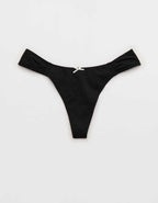 Superchill Cotton Ruched Thong Underwear