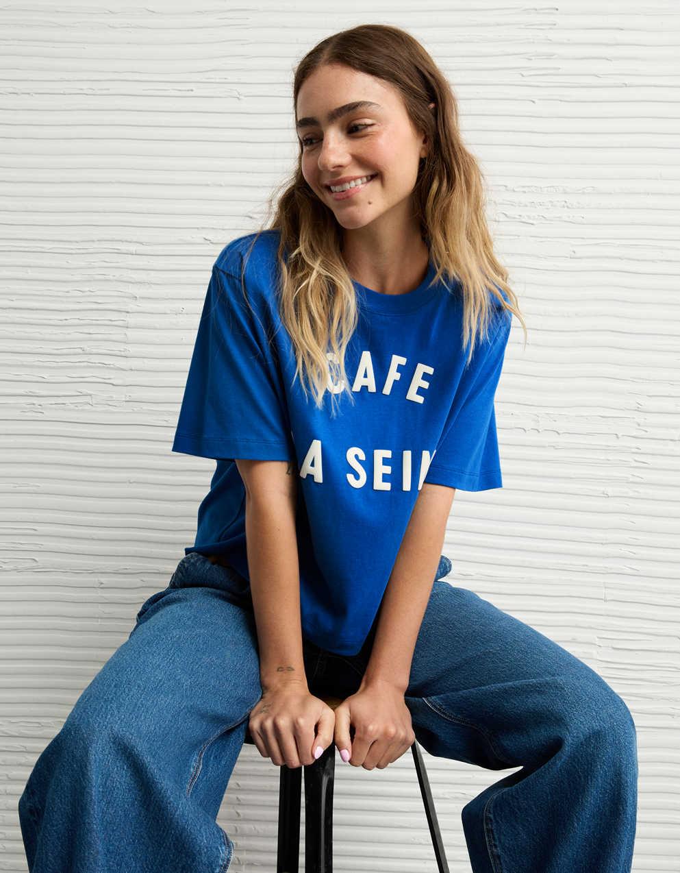 AE Boxy Destination Graphic T-Shirt