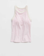 OFFLINE By Aerie Real Me Ringer High Neck Tank Top