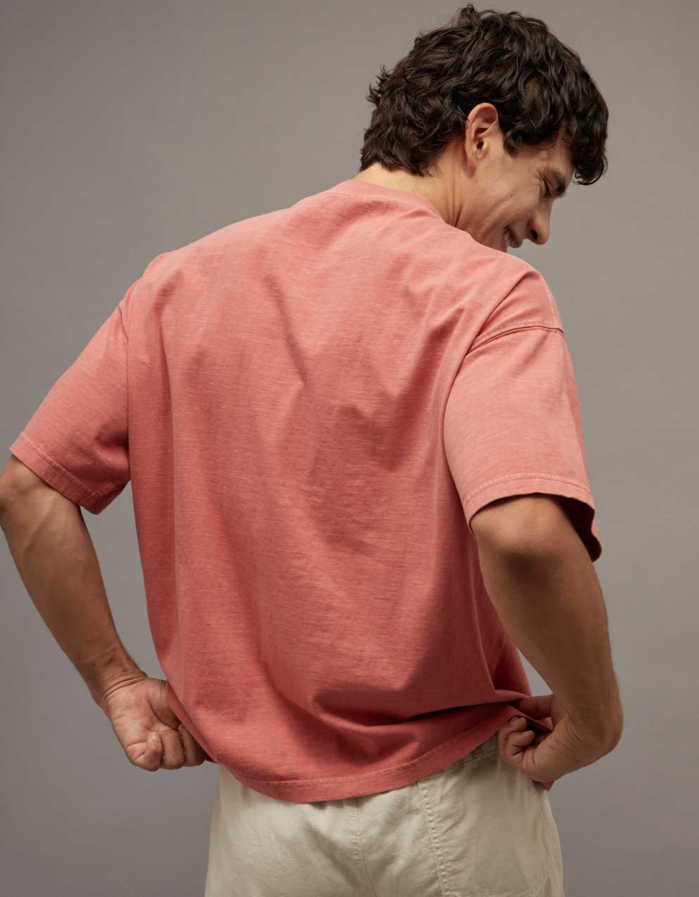 AE Relaxed Textured Slub T-Shirt