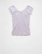 AE Saltwash V-Neck Baby Tee