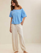 Aerie Off-The-Shoulder Relaxed T-Shirt